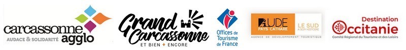 Carcassone agglo ; Grand Carcassone ; Office de Tourisme de France ; Aude pays Cathare ; Destination Occitanie